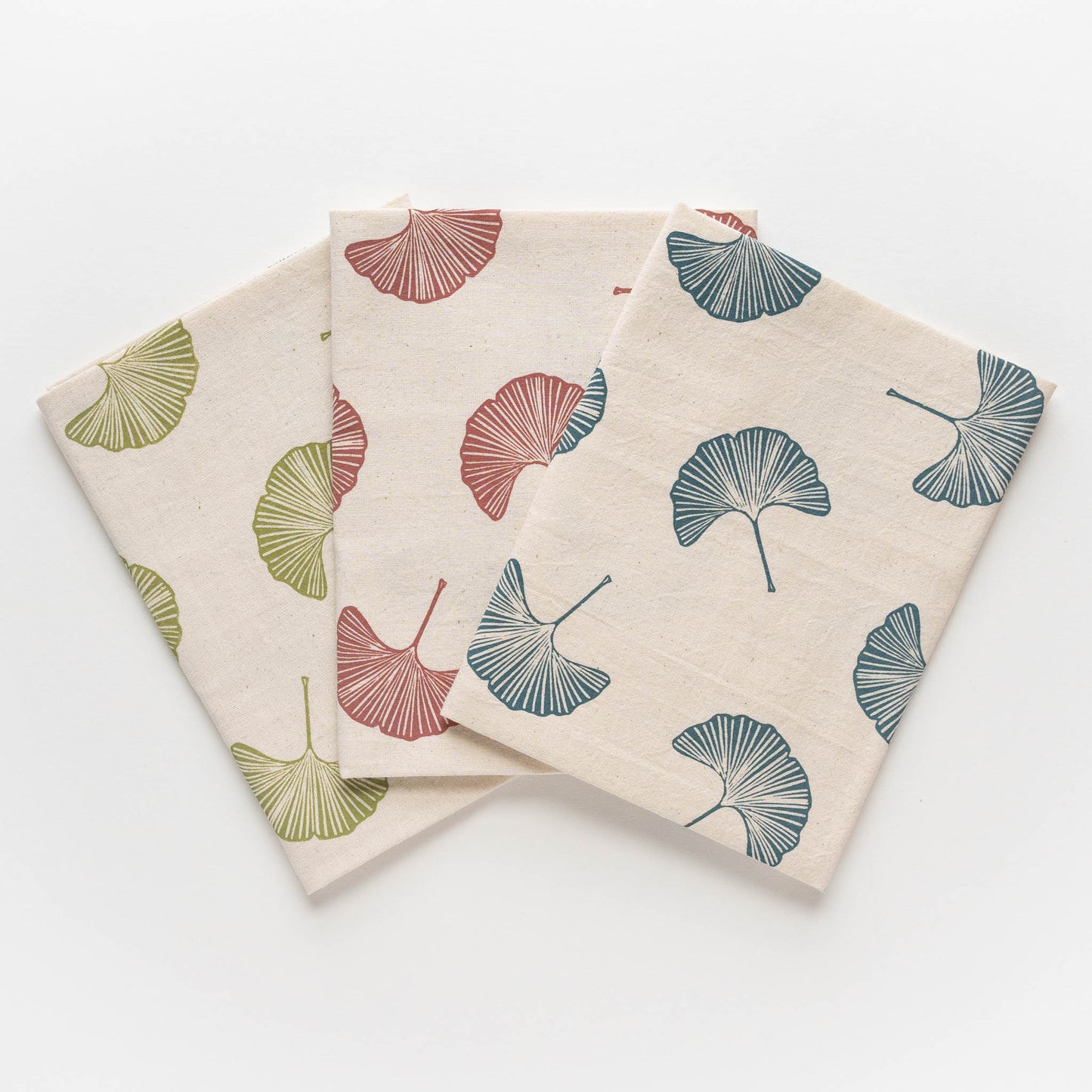 Ginkgo Leaf Tea Towel