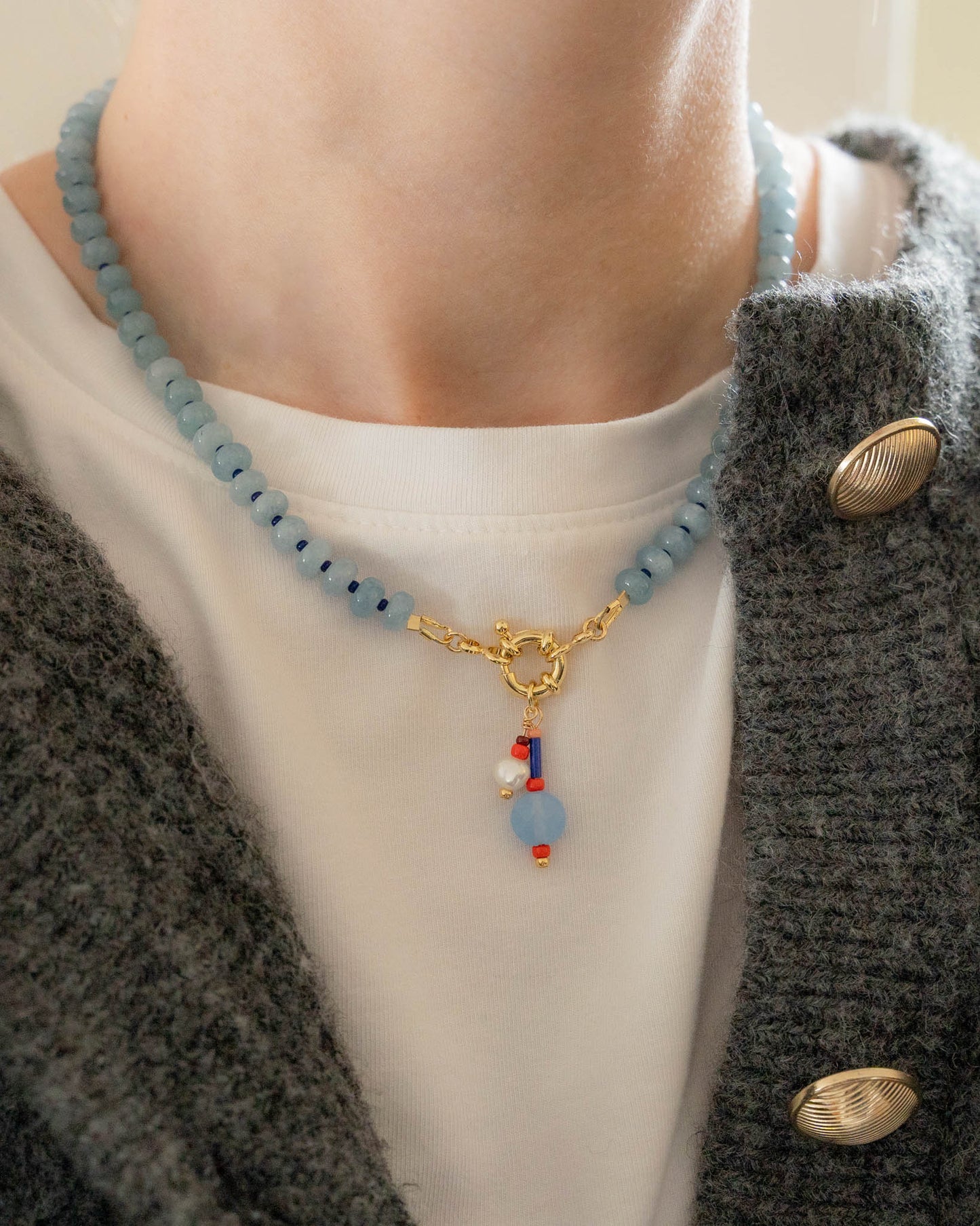 Beaded Charms | Gemstone, Pearl, and Glass Beaded Charms