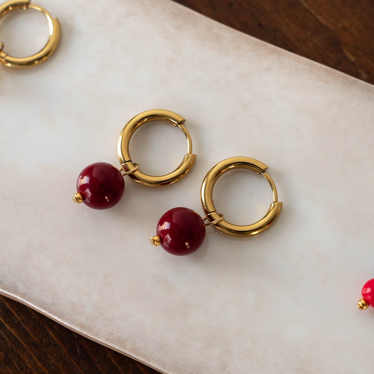 Wren Huggie Hoop Earrings