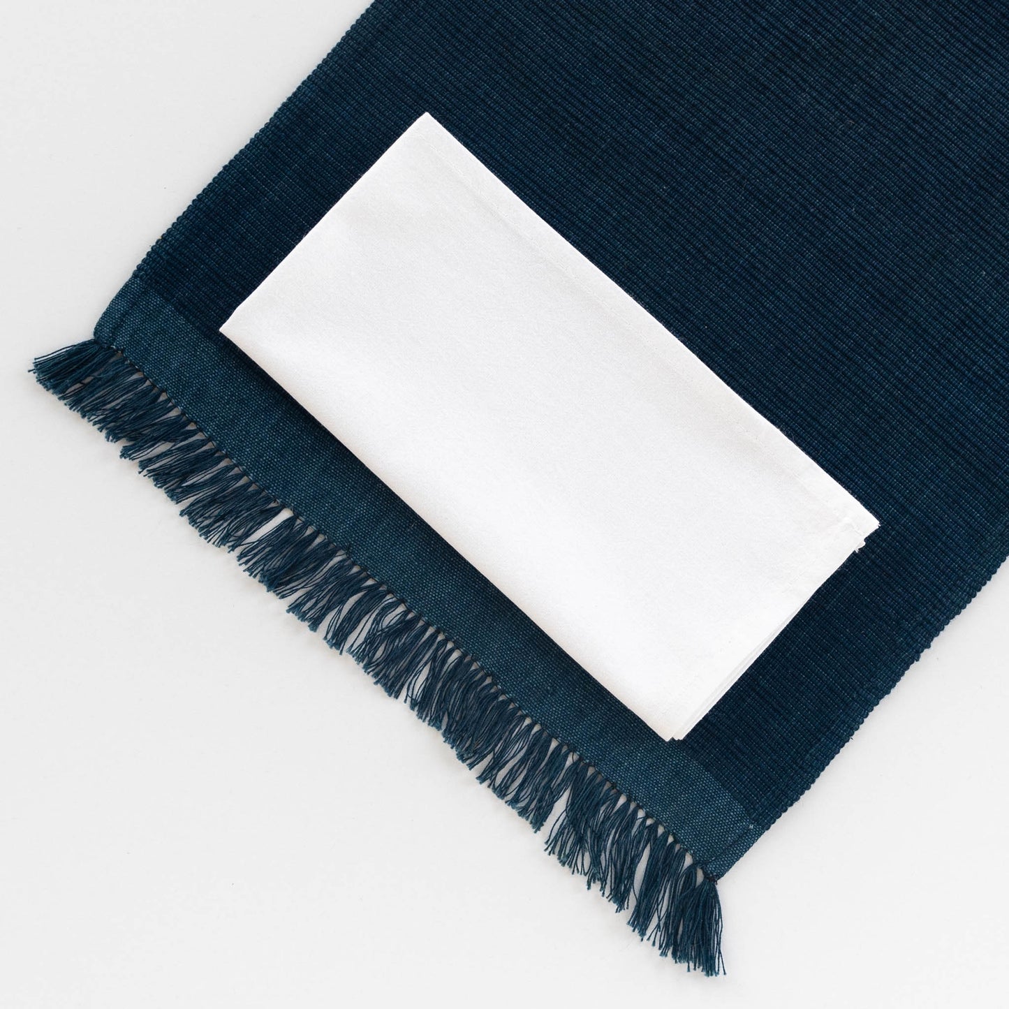 Blank White Cotton Napkins