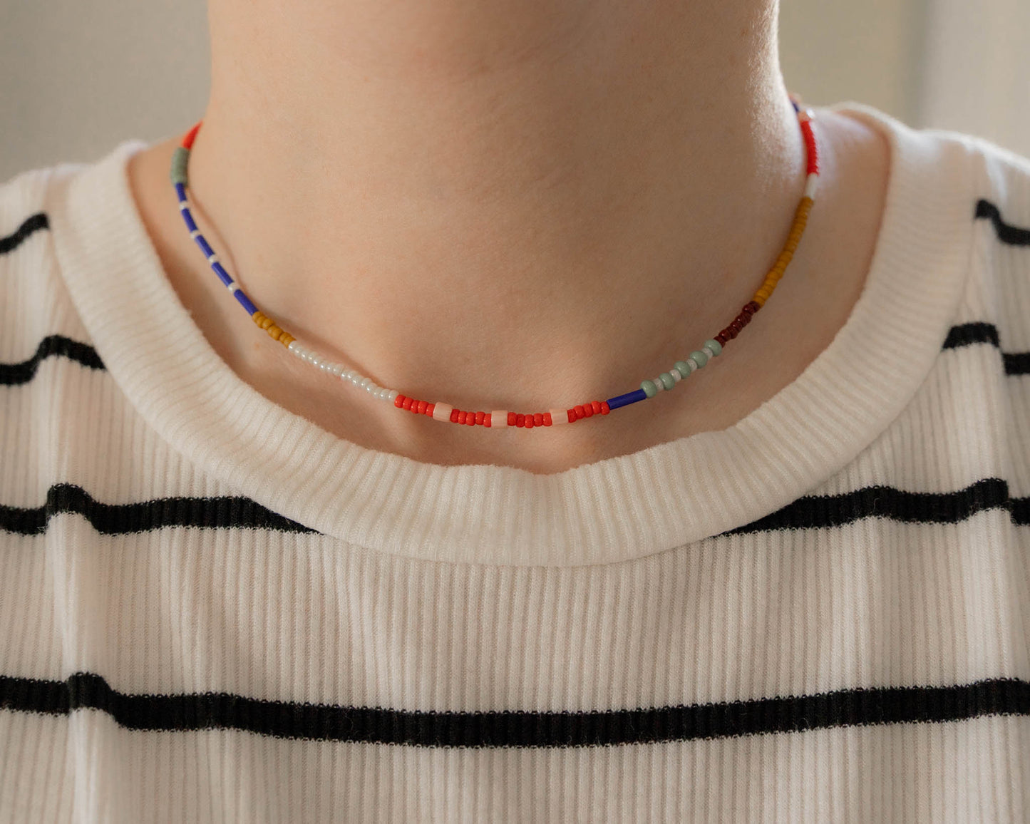 Rowan Beaded Jewelry Set | Matching Necklace & Earrings