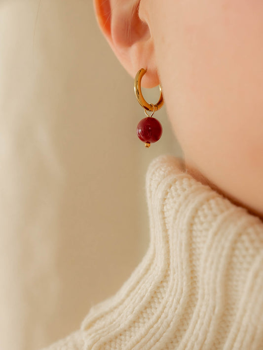 Wren Huggie Hoop Earrings