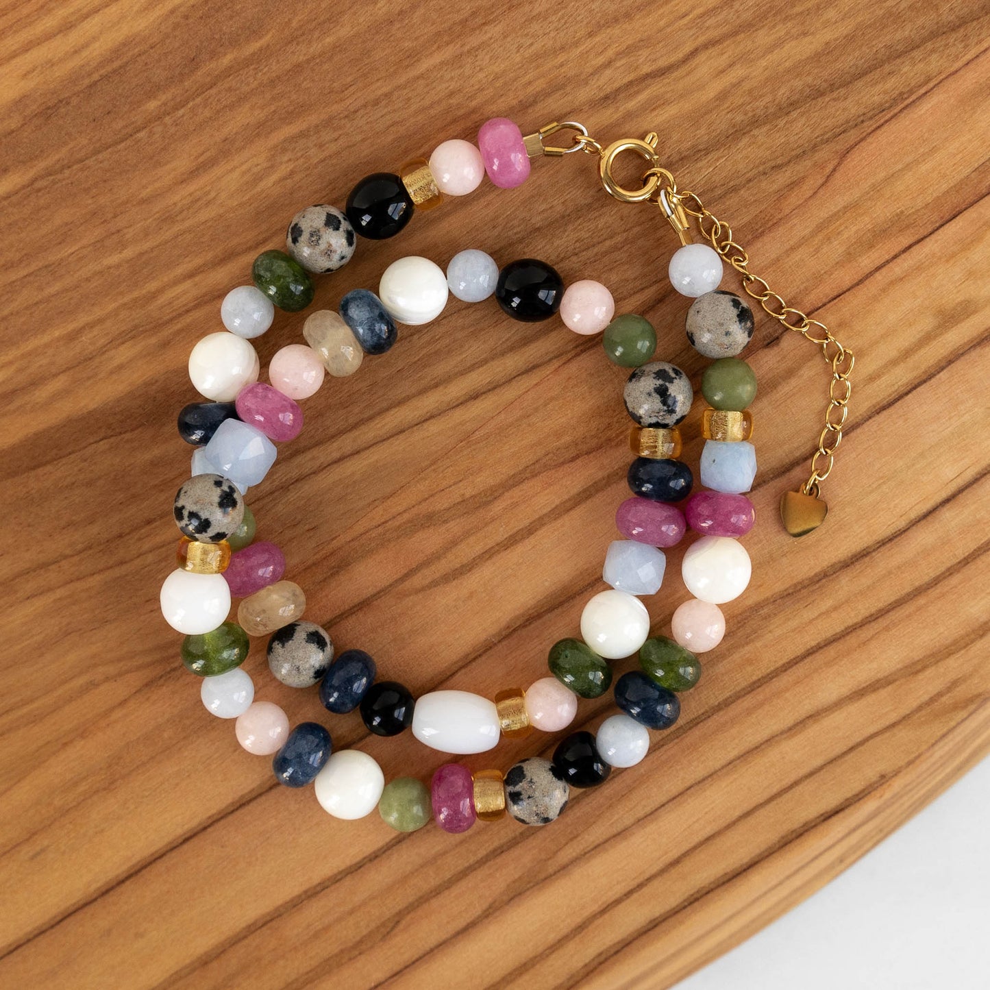 Daphne Necklace | Chunky Beaded Necklace