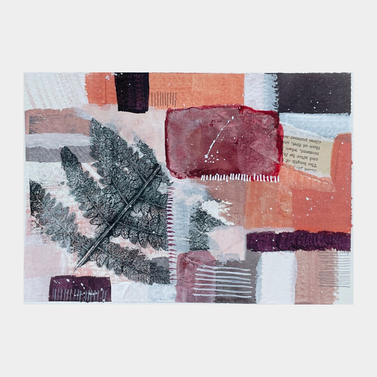 Desert Fern I | 5x7 inch Acrylic Painting