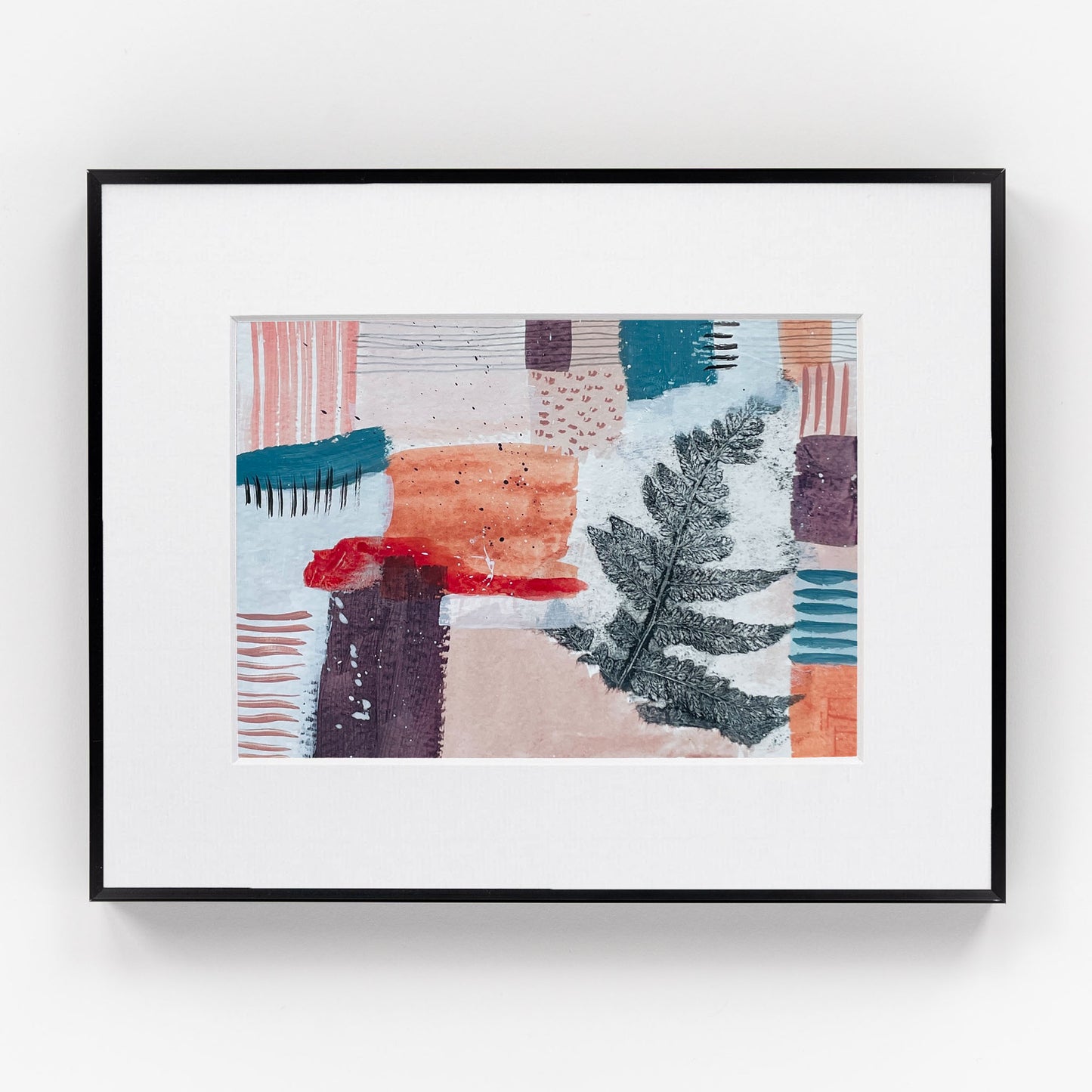 Desert Fern II | 5x7 inch Acrylic Painting