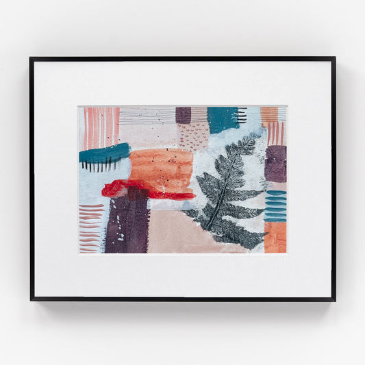 Desert Fern II | 5x7 inch Acrylic Painting
