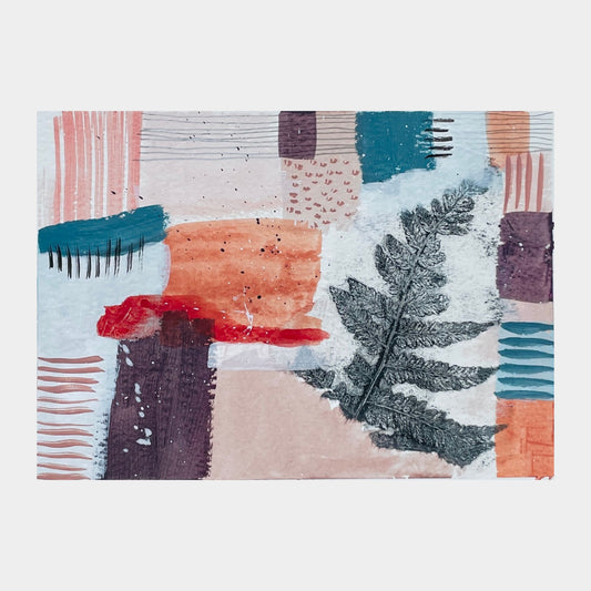 Desert Fern II | 5x7 inch Acrylic Painting
