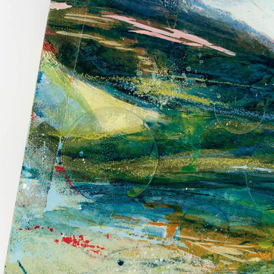 Wild Thresholds | 14x14 Abstract Painting on Wood Panel