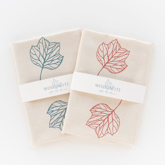 Tulip Poplar Leaf Tea Towel