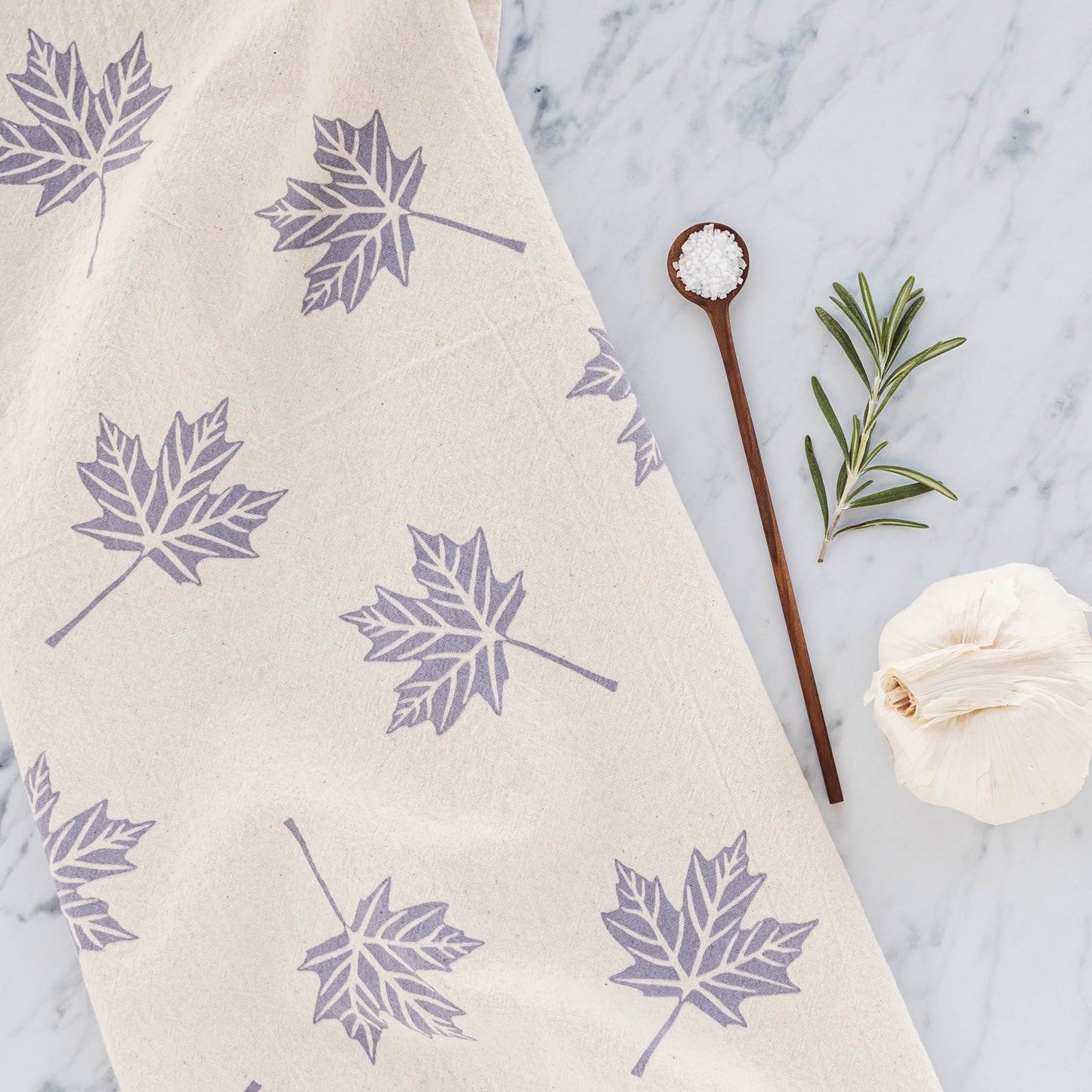 Maple Leaf Tea Towel