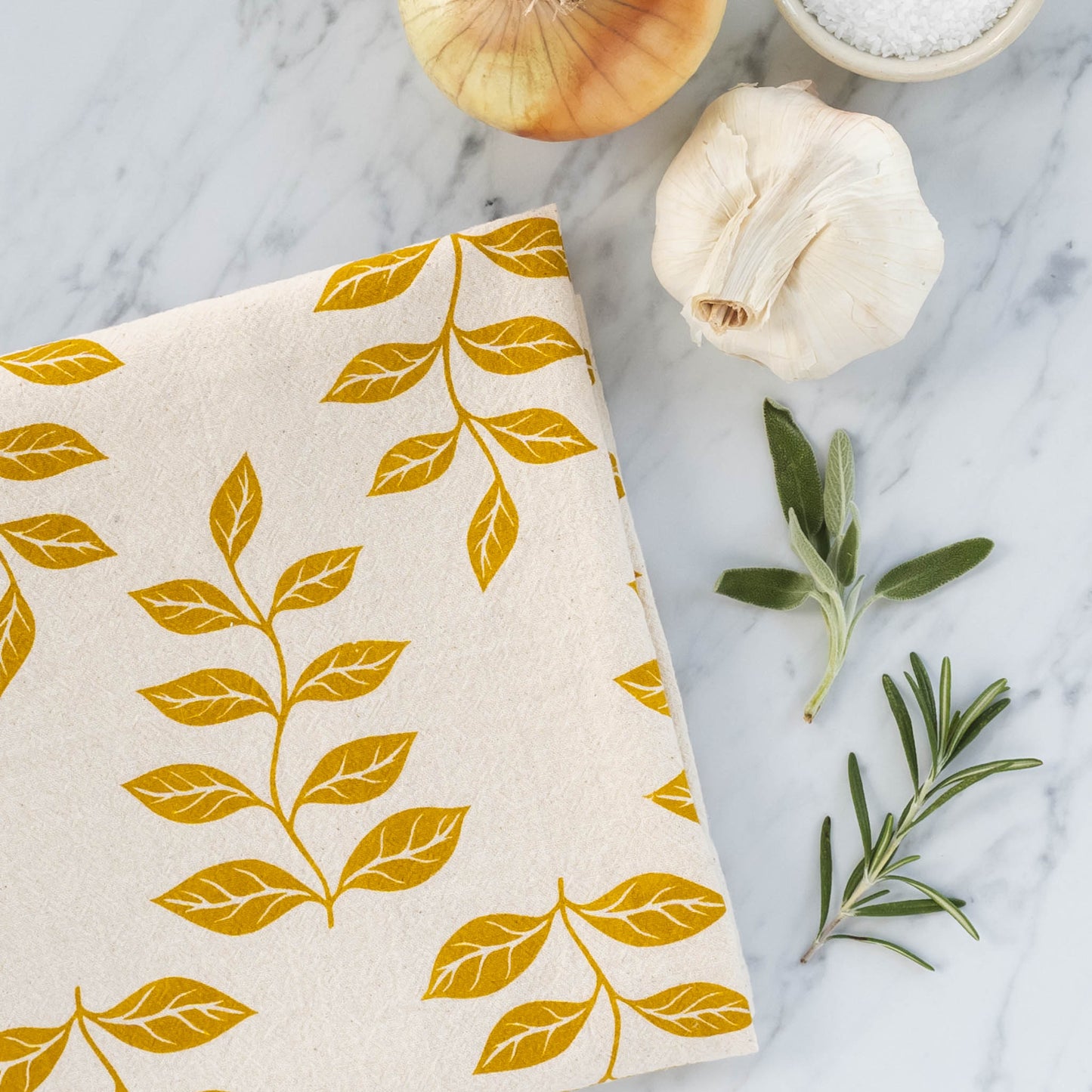 Leafy Branch Tea Towel
