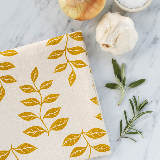 Leafy Branch Tea Towel