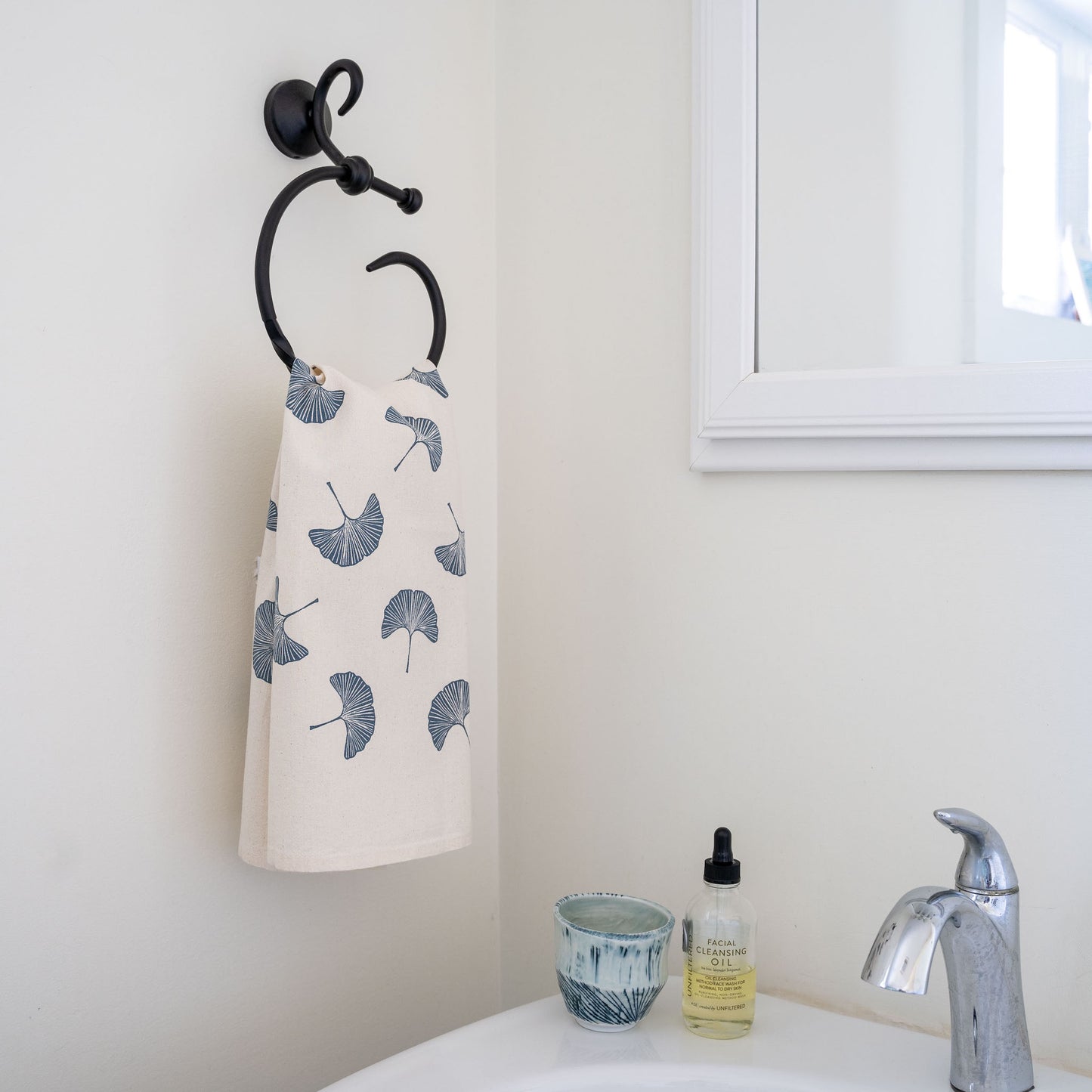 Ginkgo Leaf Tea Towel