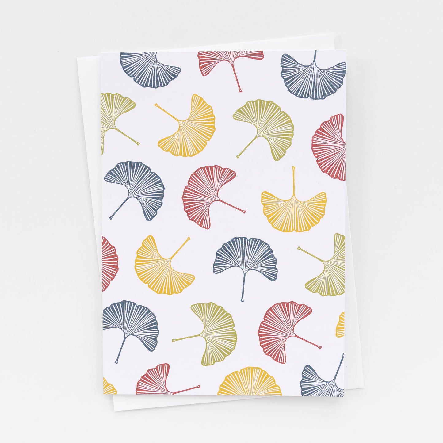 Ginkgo Leaves Card