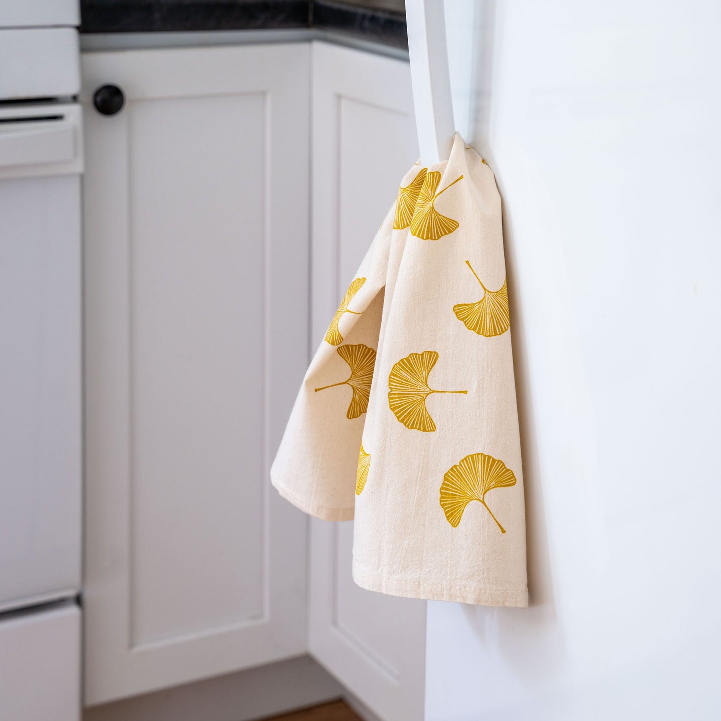 Ginkgo Leaf Tea Towel