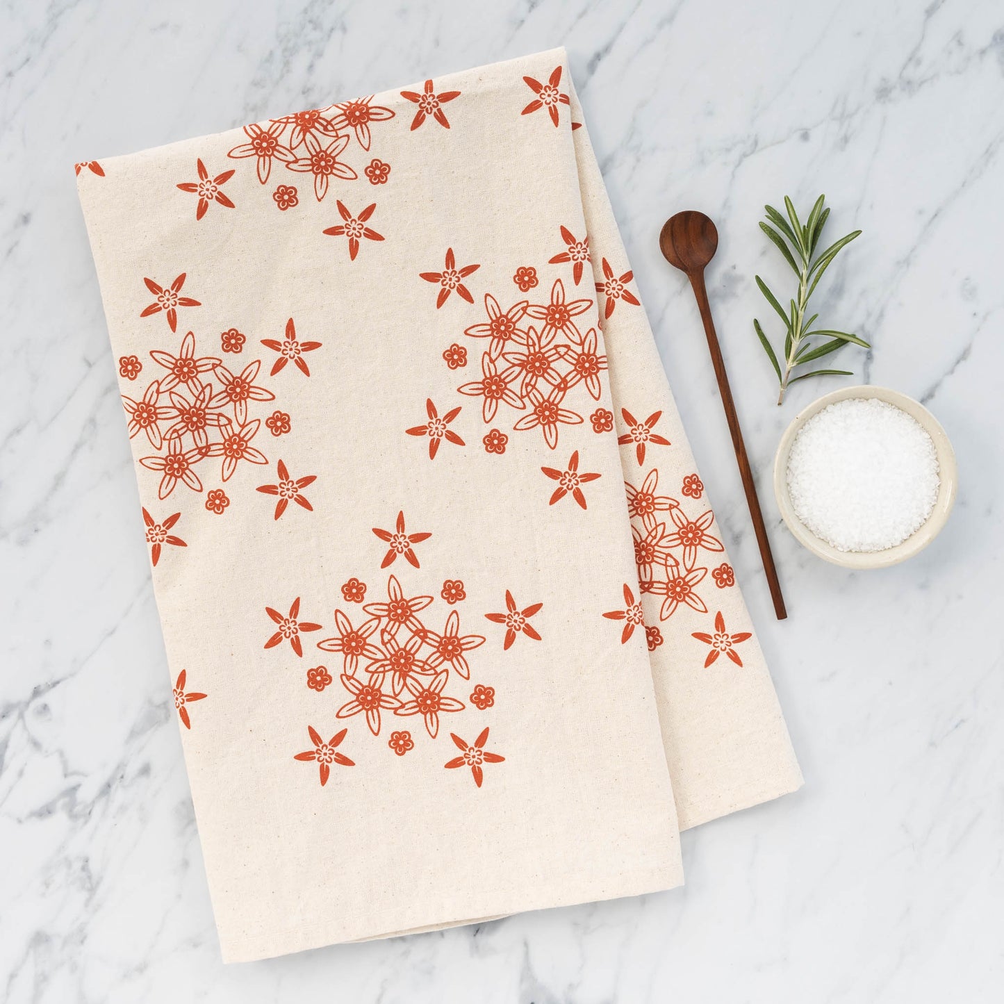 Butterfly Milkweed Tea Towel