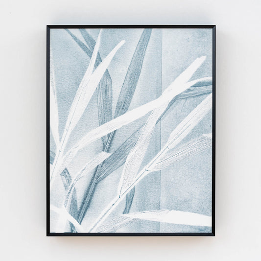 Blue Grasses Monoprint I