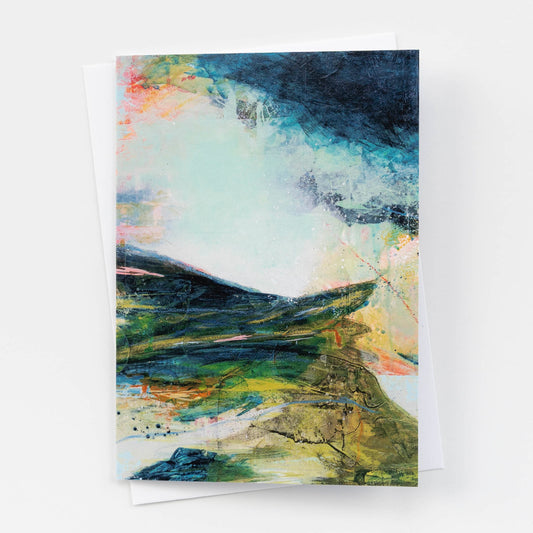 Abstract Landscape Fine Art Card | Wild Thresholds