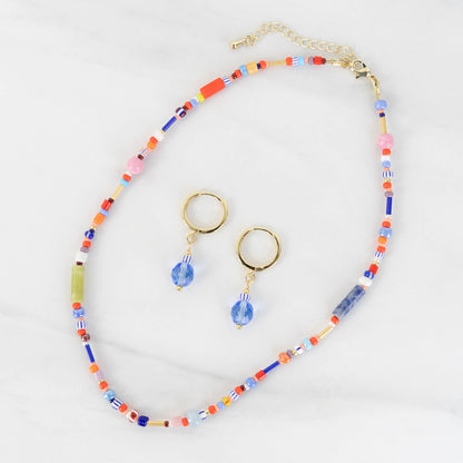 Summer Necklace | Colorful Beaded Necklace