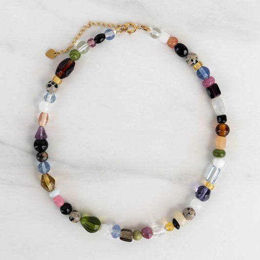 One-of-a-Kind Chunky Beaded Necklace