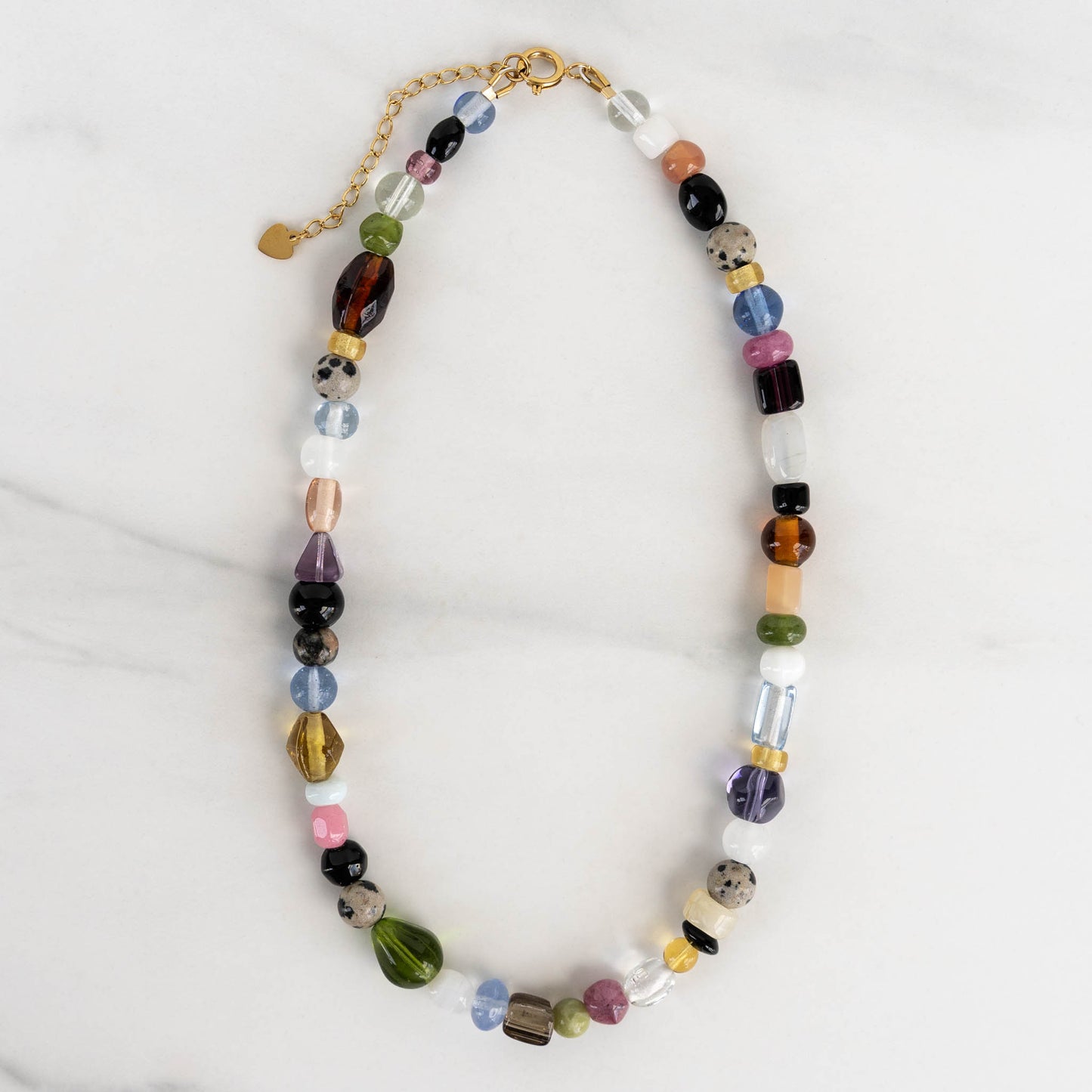 One-of-a-Kind Chunky Beaded Necklace