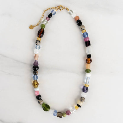 One-of-a-Kind Chunky Beaded Necklace