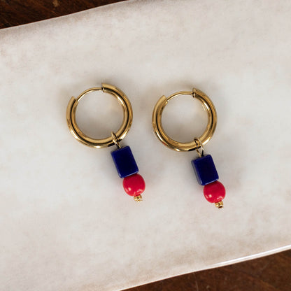 Sylvie Huggie Hoop Earrings