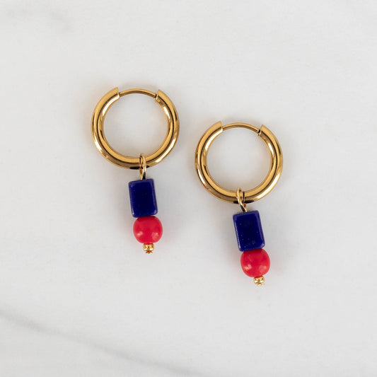 Sylvie Huggie Hoop Earrings