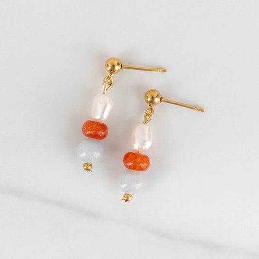 Skye Stud Dangle Earrings