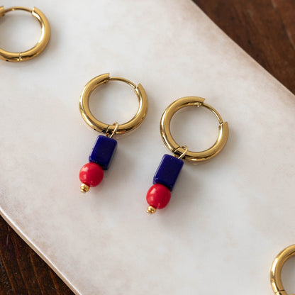 Sylvie Huggie Hoop Earrings