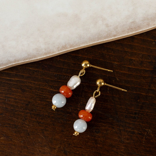Skye Stud Dangle Earrings