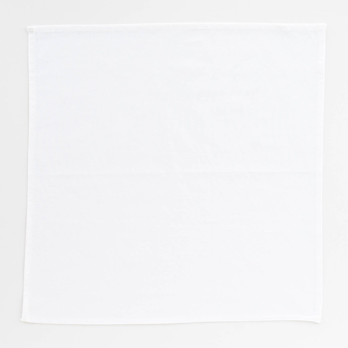 Blank White Cotton Napkins