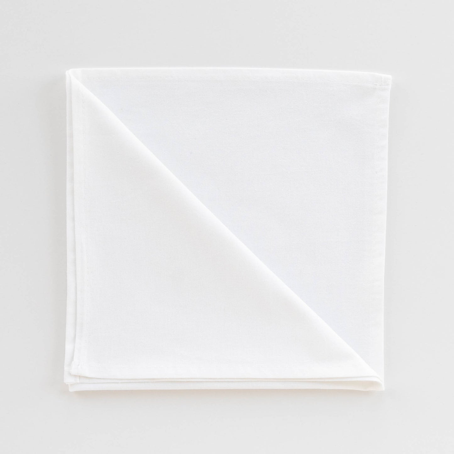 Blank White Cotton Napkins