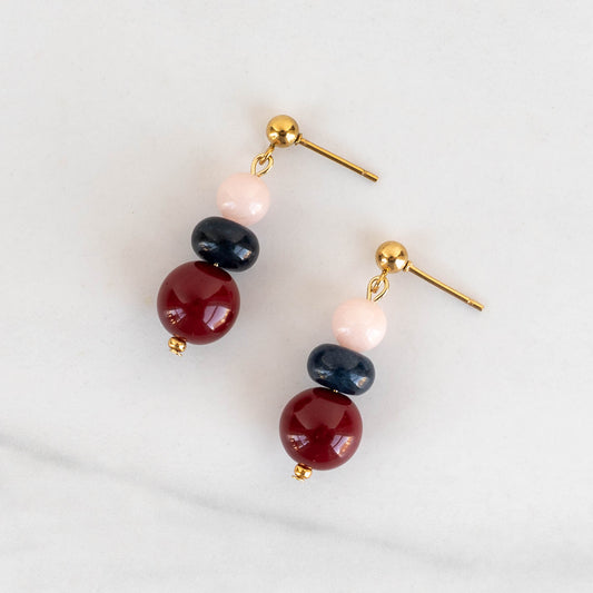 Brooke Stud Dangle Earrings