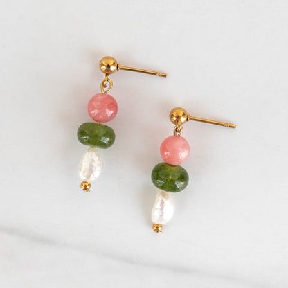 Briar Stud Dangle Earrings