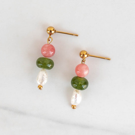 Briar Stud Dangle Earrings