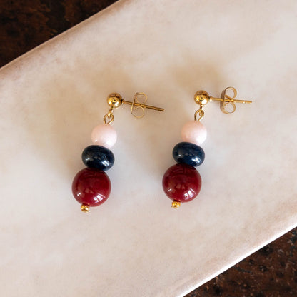 Brooke Stud Dangle Earrings
