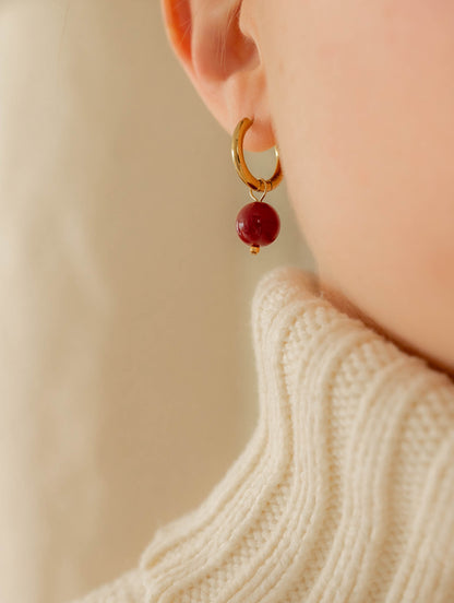 Wren Huggie Hoop Earrings