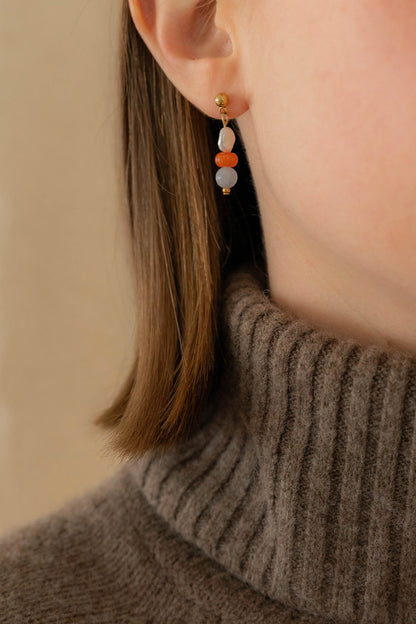 Skye Stud Dangle Earrings