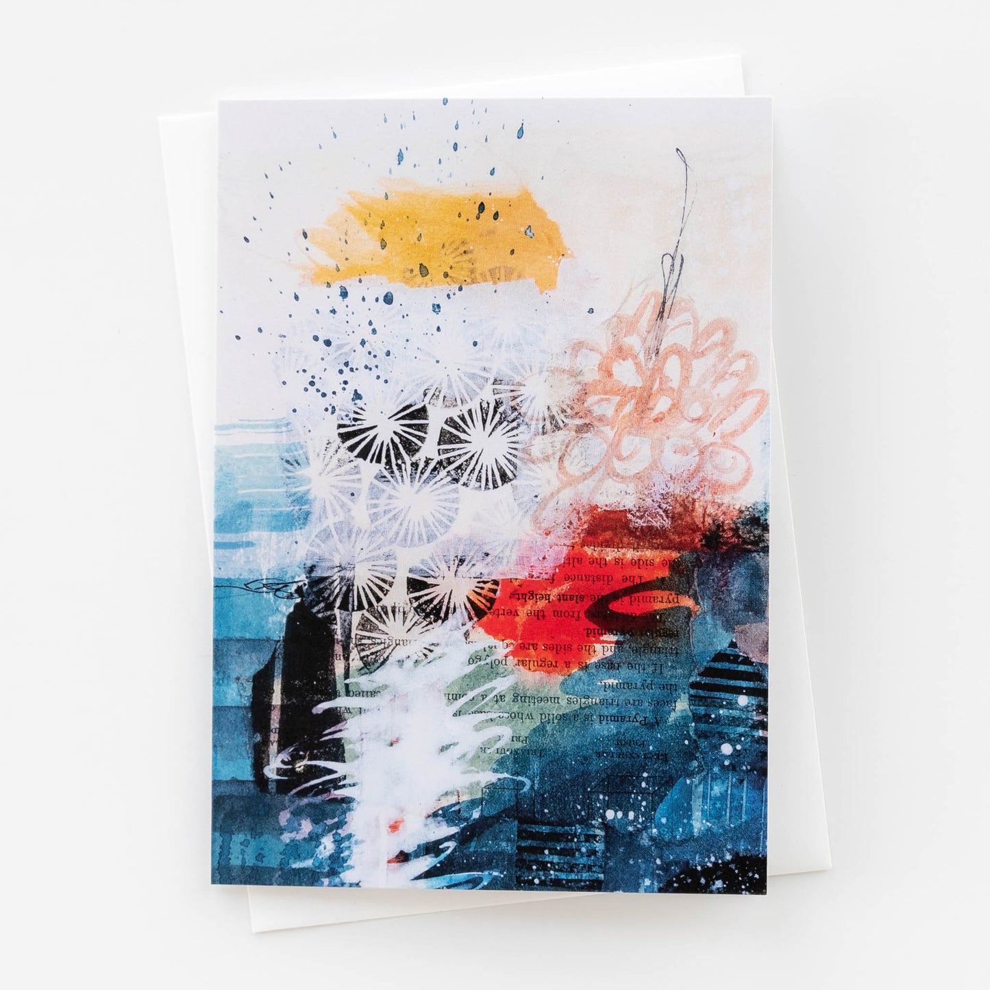 Abstract Fine Art Card