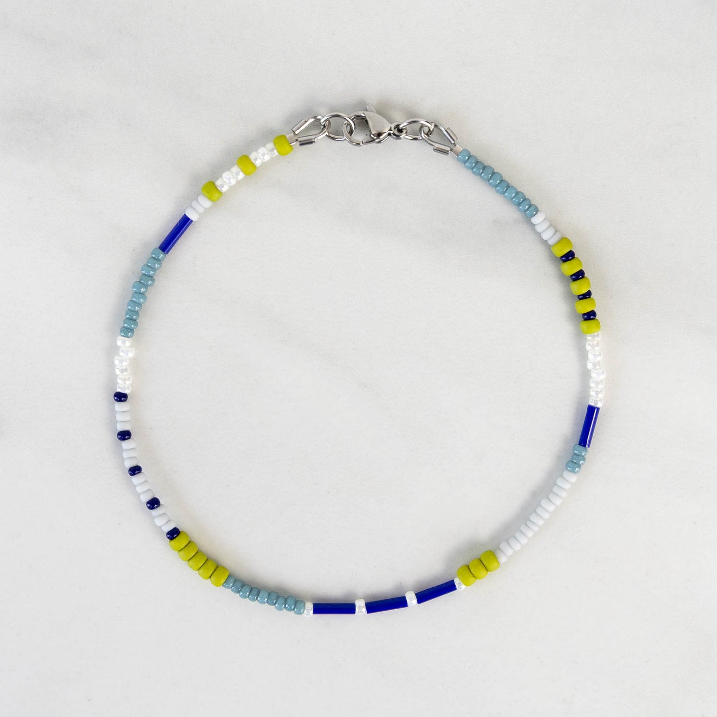 Cove Anklet | Colorful Seed Bead Anklet