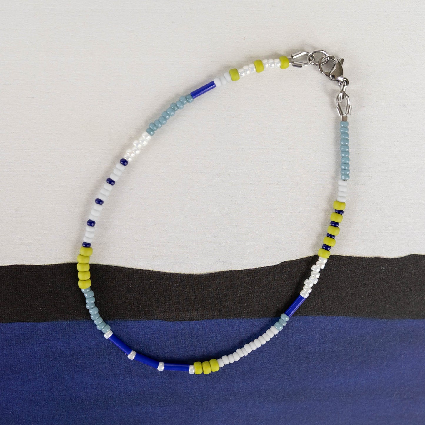 Cove Anklet | Colorful Seed Bead Anklet