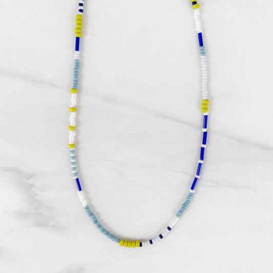 Cove Necklace | Colorful Seed Bead Necklace