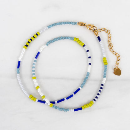 Cove Necklace | Colorful Seed Bead Necklace