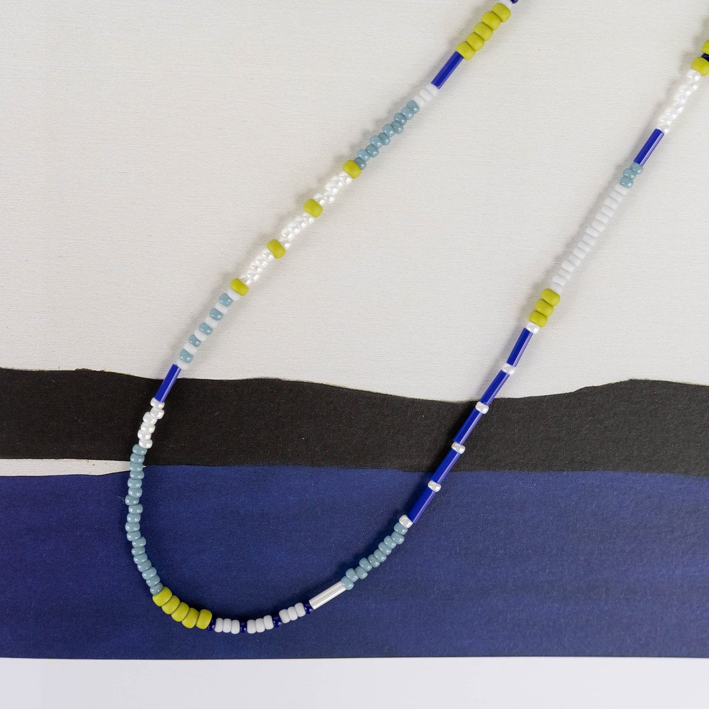 Cove Necklace | Colorful Seed Bead Necklace