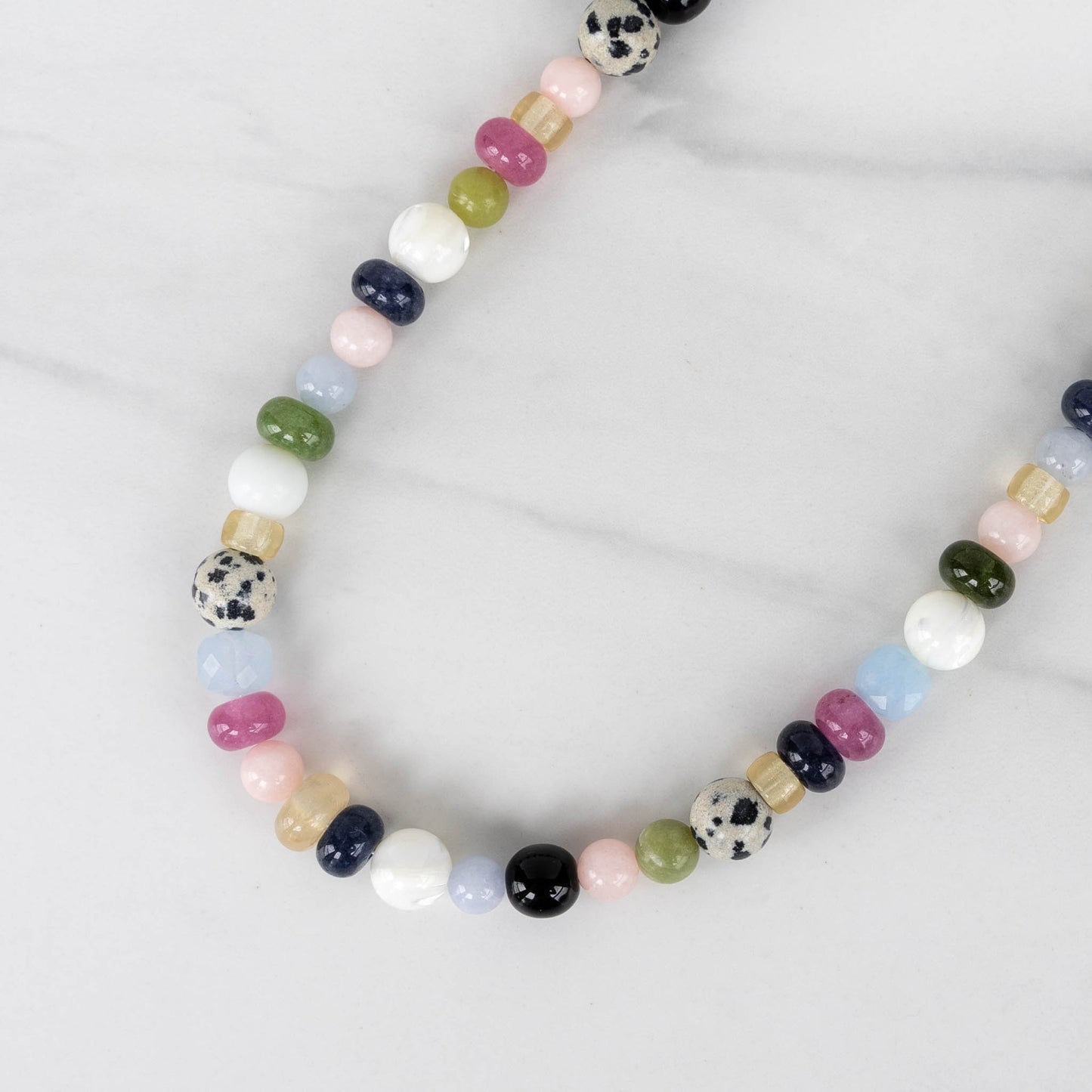 Daphne Necklace | Chunky Beaded Necklace