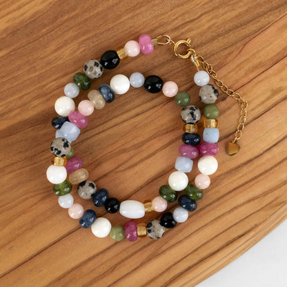 Daphne Necklace | Chunky Beaded Necklace