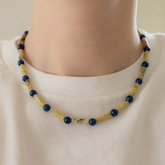 Ivy Necklace | Beaded Gemstone Necklace