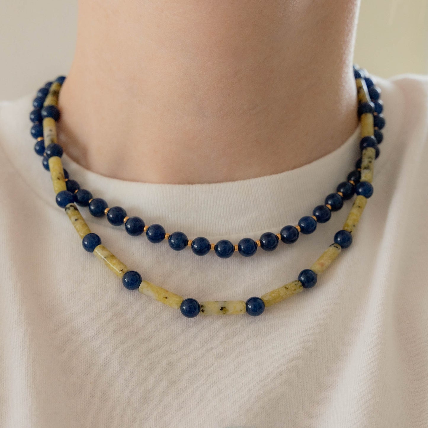 Ivy Necklace | Beaded Gemstone Necklace