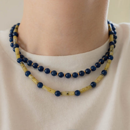 Ivy Necklace | Beaded Gemstone Necklace
